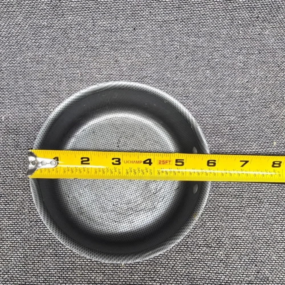4pc‎ Saucepan Set Nesting Non-Stick Honeycomb Black Good 6-8in Pots
